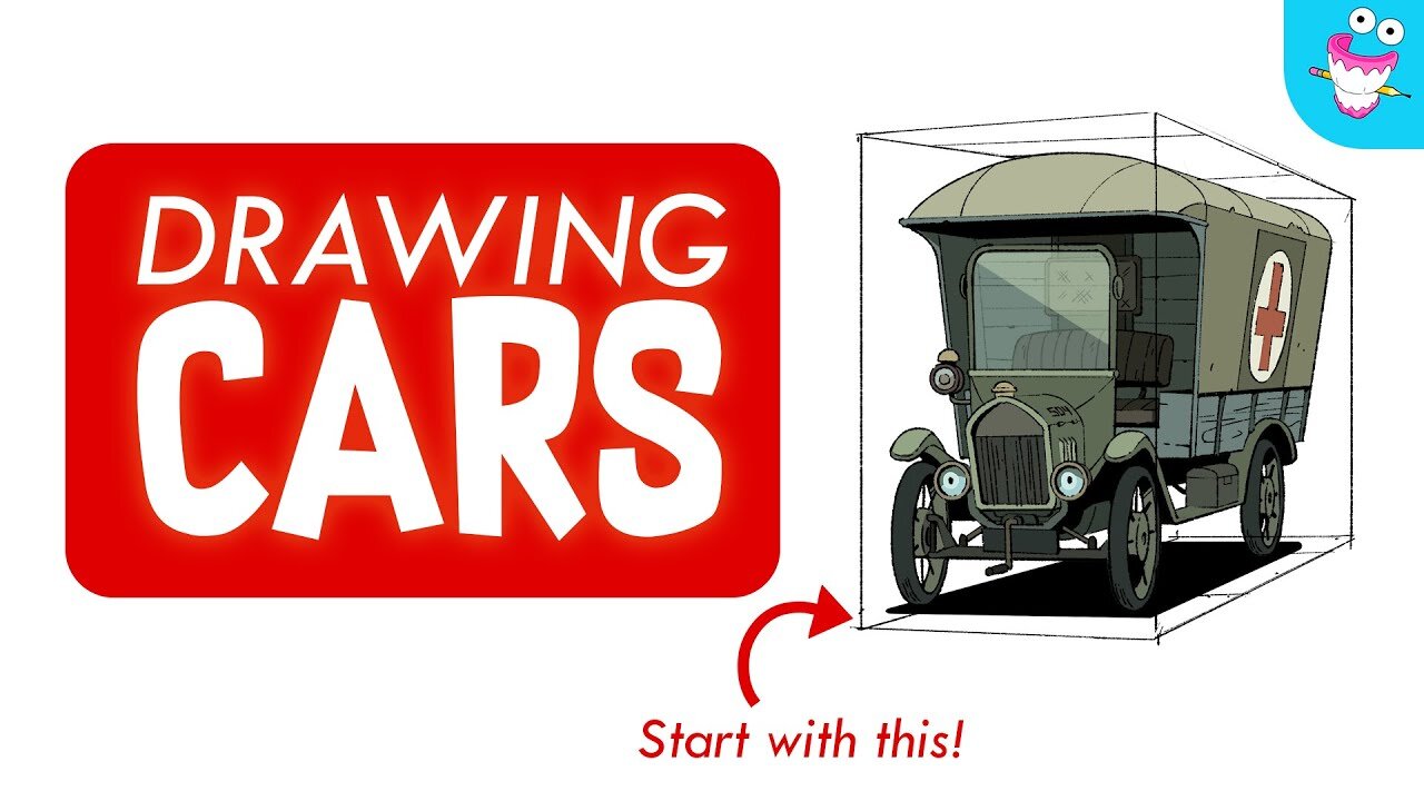 DRAWING CARS – Not as hard as you think!