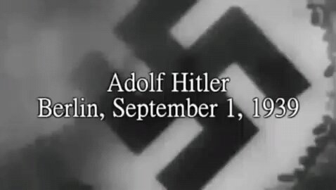 Hitler outlining the necessity to move against Poland.