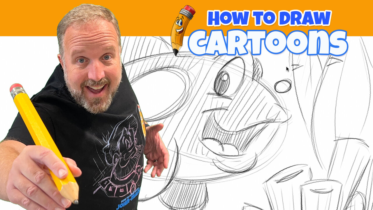 How to Draw a Cartoon Killer Shark