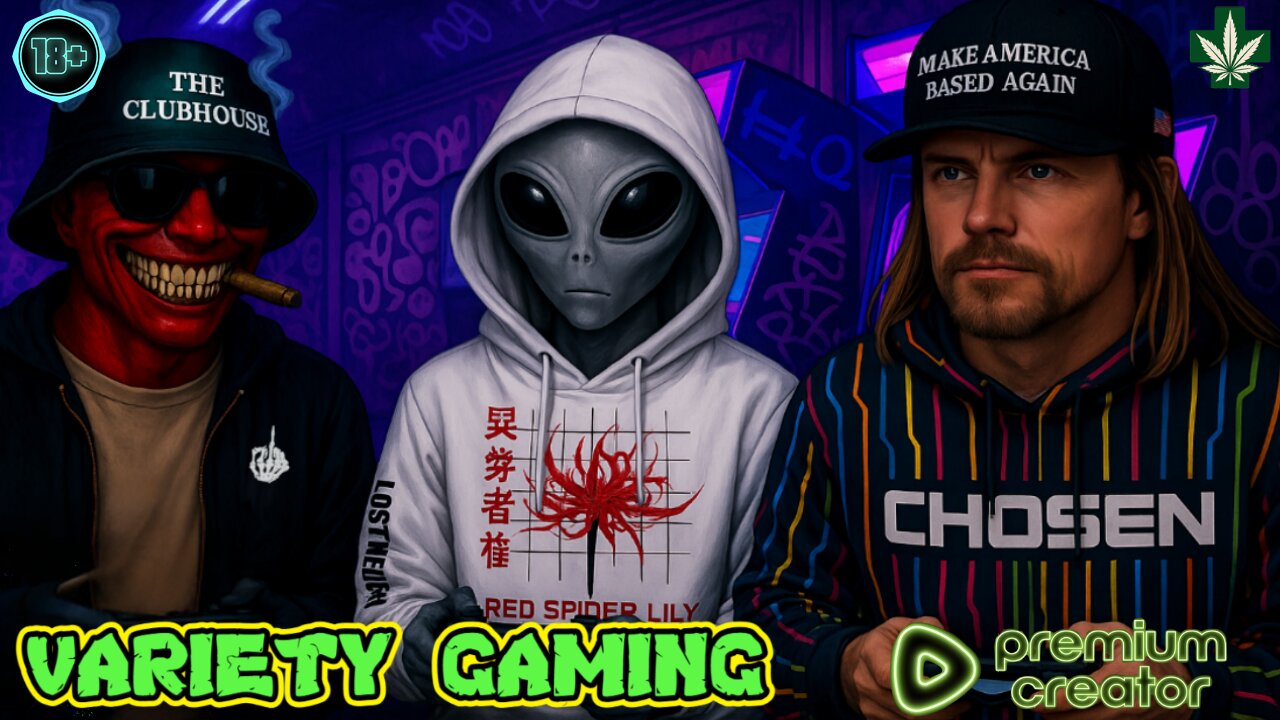 variety gaming with based stoner and the crew