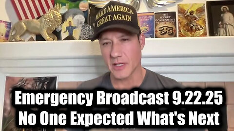 Emergency Broadcast 9.22.25 - No One Expected What's Next