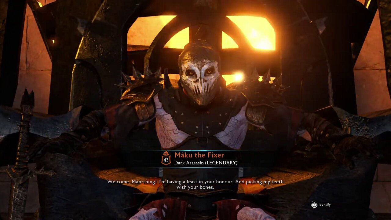 Middle-Earth: Shadow of War | Expendable Conquest (Maku the Fixer)