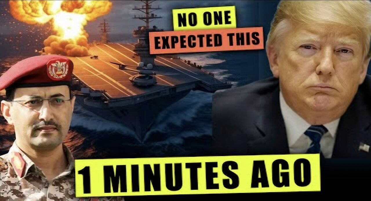 Finally! Yemen Unleashes Full MIGHT On US Aircraft In Red Sea – Trump SHOCKED!