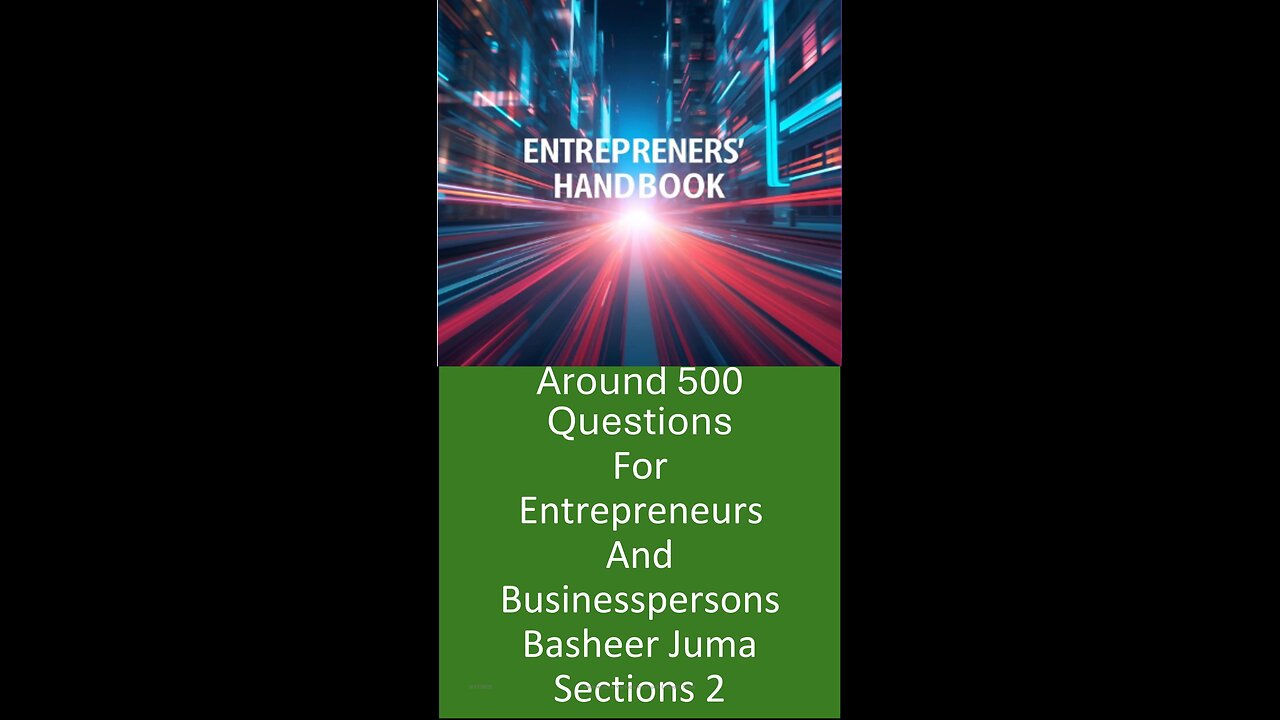 Entrepreneurs Quick Book 02 of 10