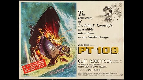 PT 109, War 1963. Cliff Robertson, Ty Hardin, James Gregory, Robert Culp, Michael Pate, Robert Blake, Grant Williams.