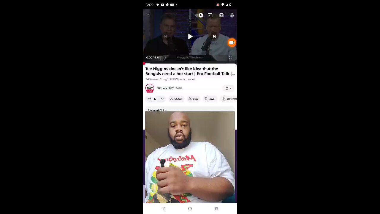 Tee Higgins doesn't like idea the Bengals need a hot start