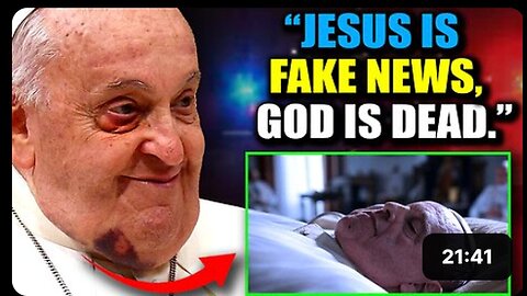 "Controversial Revelation: Pope Francis Asserts 'No God in the Afterlife'"