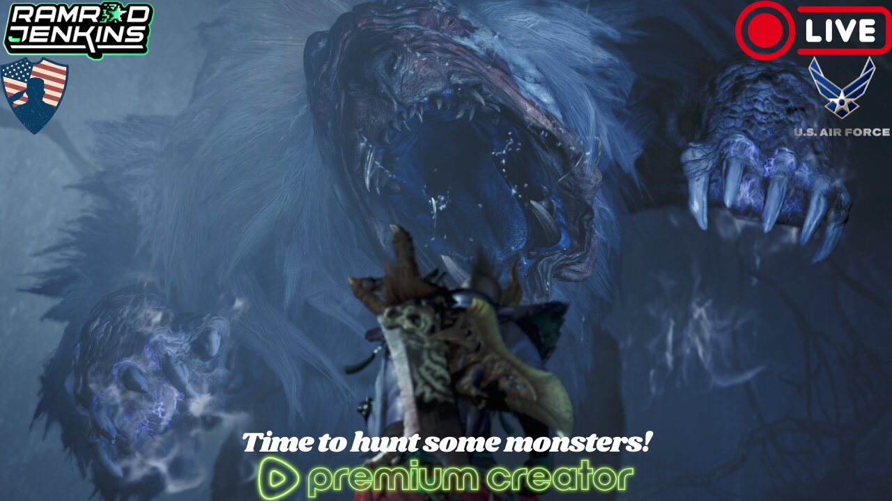 Monster Hunter Wilds! Trying to finish the story! Almost to 400 followers! Happy Friday!