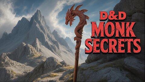 Personaje Primario 8: El Monk (Monje) en D&D