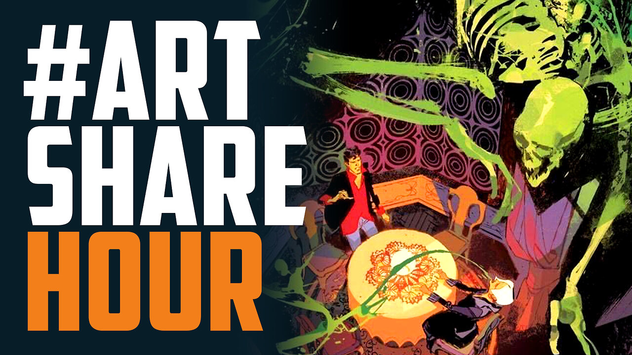 ART SHARE Hour 64 - Comics, Characters, Sketches, Covers, Pin-ups & Paintings!