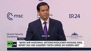Rubio auf der Münchner Sicherheitskonferenz: "Tiefe Sorge um Europa"