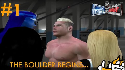 THE BOULDER BEGINS - WWE Smackdown Vs Raw Season Mode Ep.1