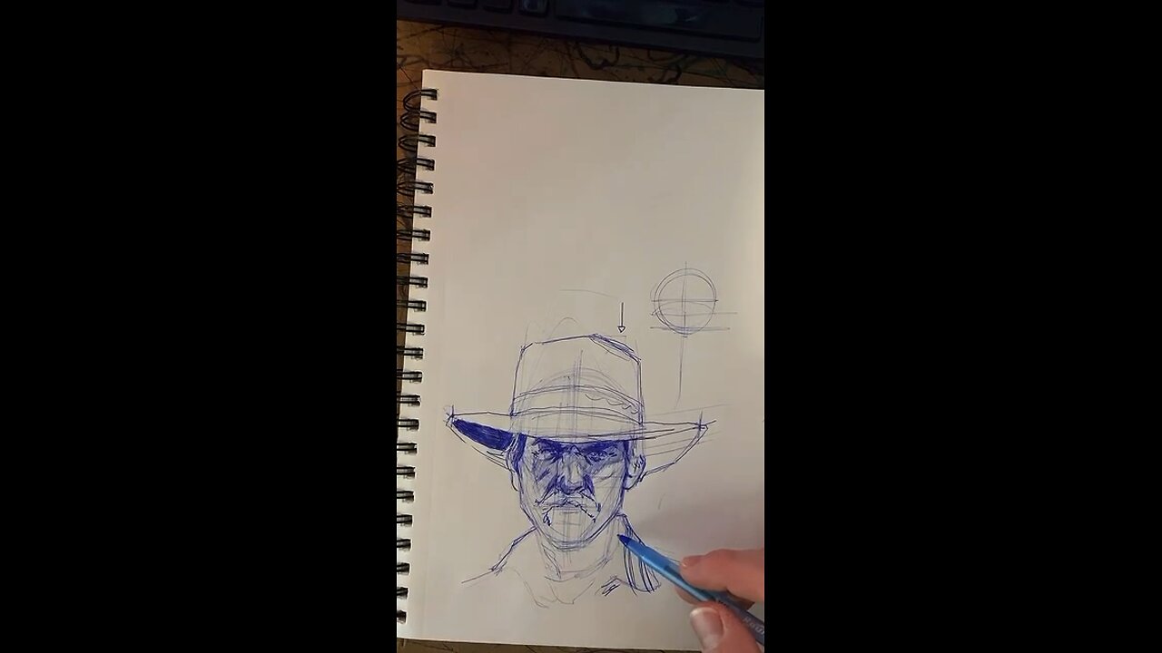 🔥 Raw Sketchbook #6 | Arthur Morgan (Red Dead Redemption) – Unedited TikTok Live 🎨