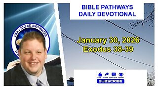 Bible Pathways Daily Devotional Jan 30, 2026