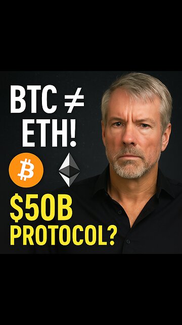 “Michael Saylor: Why Bitcoin & Ethereum Are Totally Different (Full Breakdown)”
