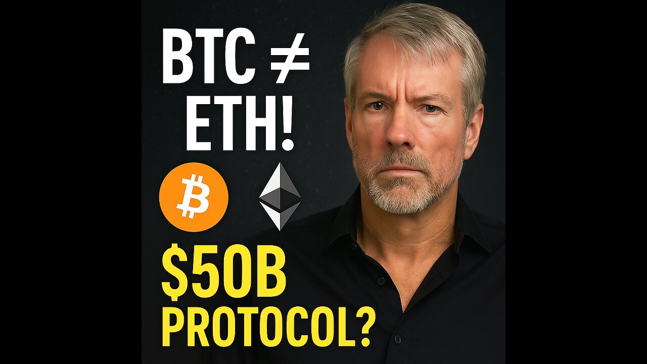 “Michael Saylor: Why Bitcoin & Ethereum Are Totally Different (Full Breakdown)”