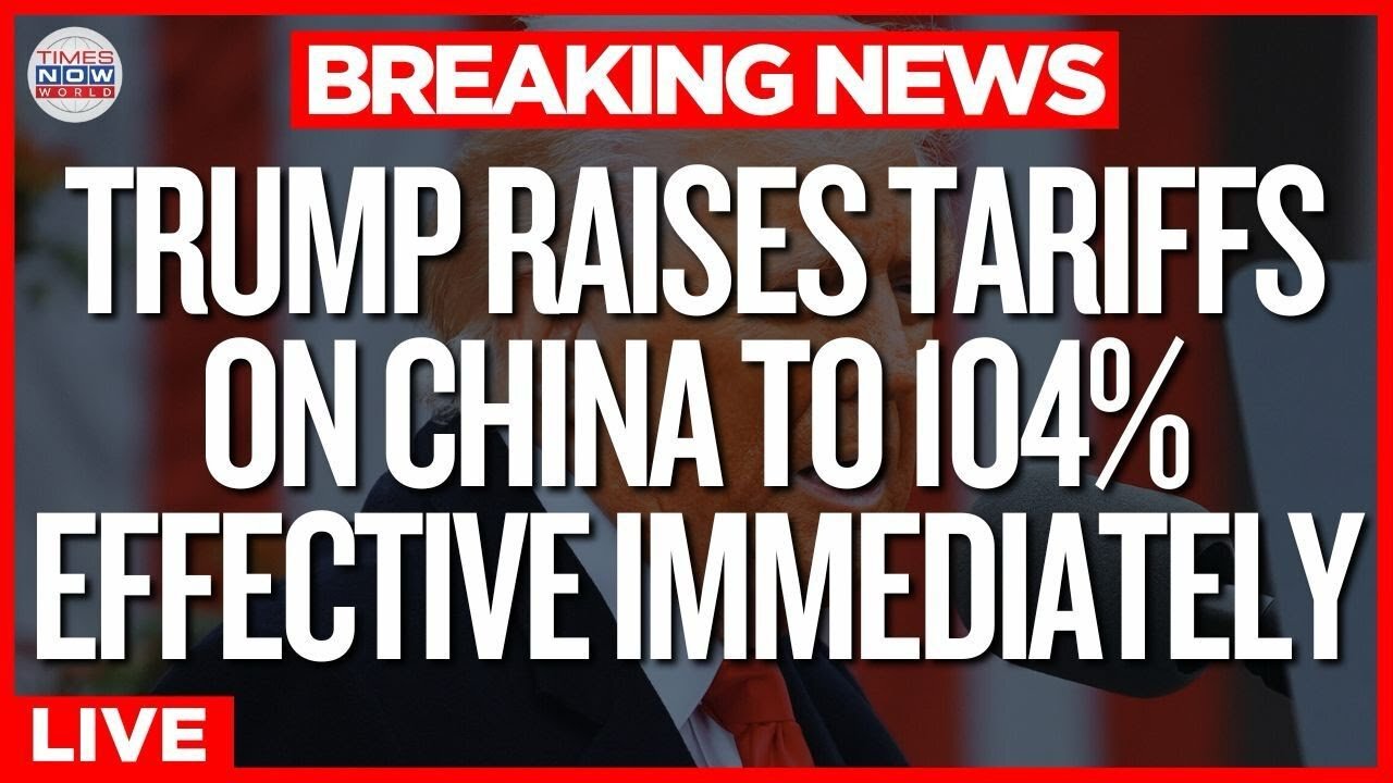 LIVE | White House Confirms Trump’s Targetted Tariffs on China! | Times Now World News Live