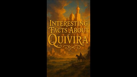 Quivira Unveiled: Surprising Facts About the Legendary City of Gold! 🏜️✨