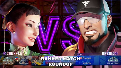 Kuya Kalbo SF6 Ranked Match Roundup. Chun Li Master Rank [Hori Fight Stick]