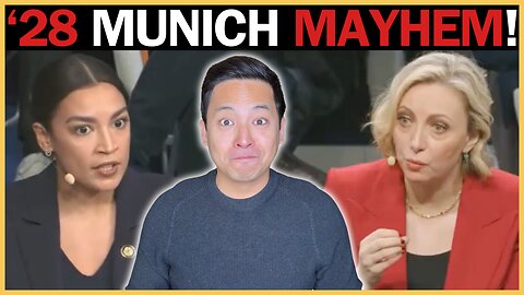OOPS: AOC Accidentally SCREWS Her 2028 Ambitions in Munich!