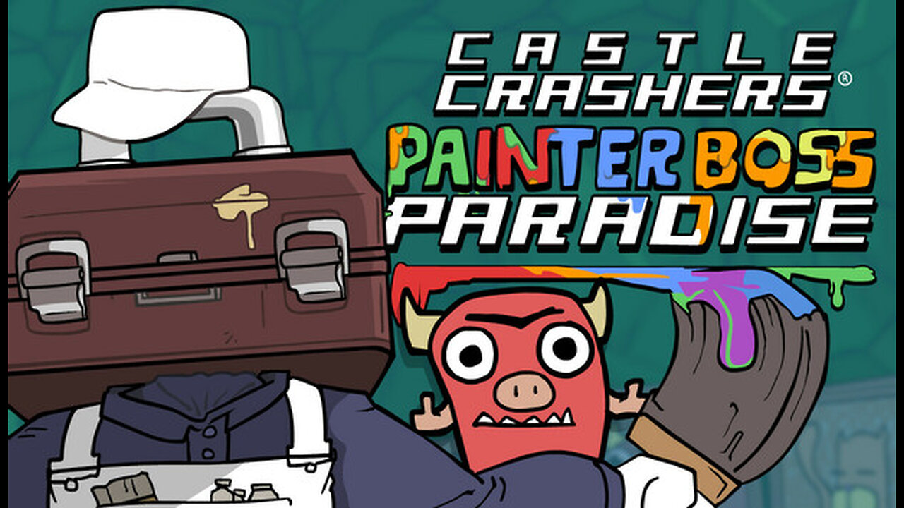 Castle Crashers Painter Boss DLC Grind