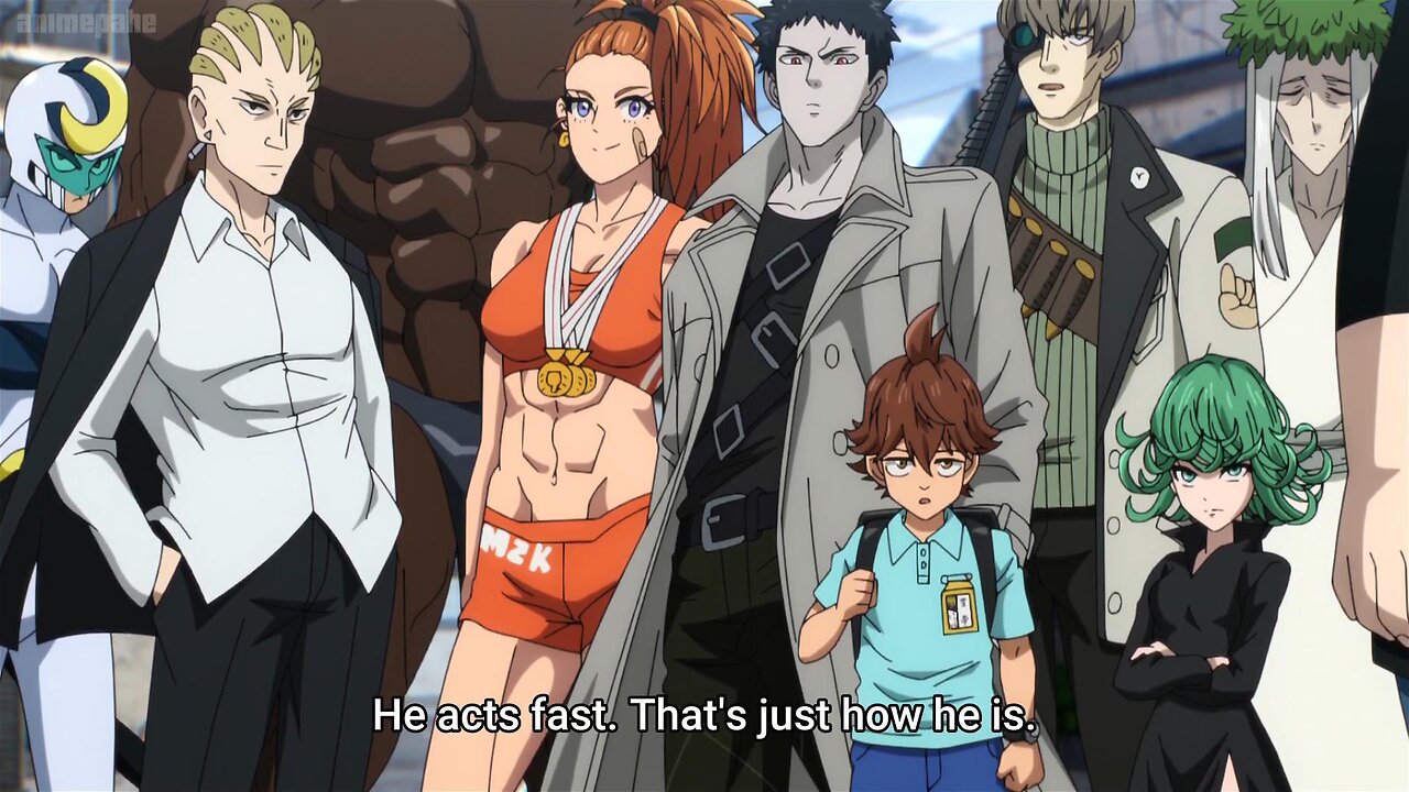 counter attack start | One Punch Man Season 3