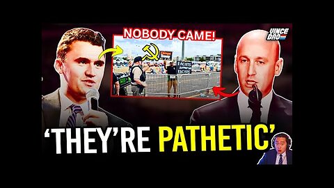 Leftwing Protest Against Charlie Kirk Funeral BACKFIRES After NOBODY Shows Up