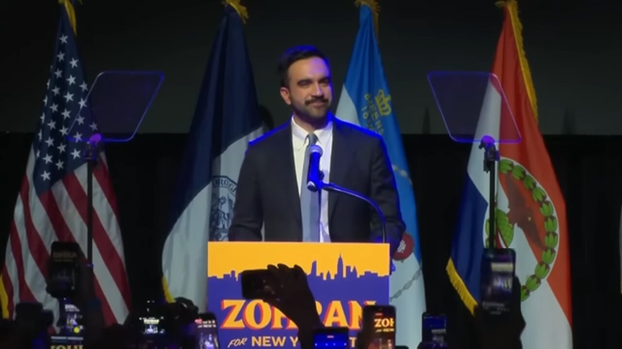 “Trump, Turn the Volume Up!” — Zohran Mamdani’s Fiery Victory Speech Rocks NYC