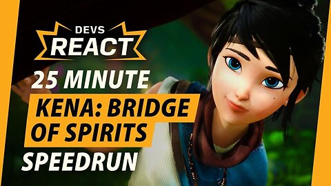 Kena - Bridge of Spirits Developers React to 25 Minute Speedrun