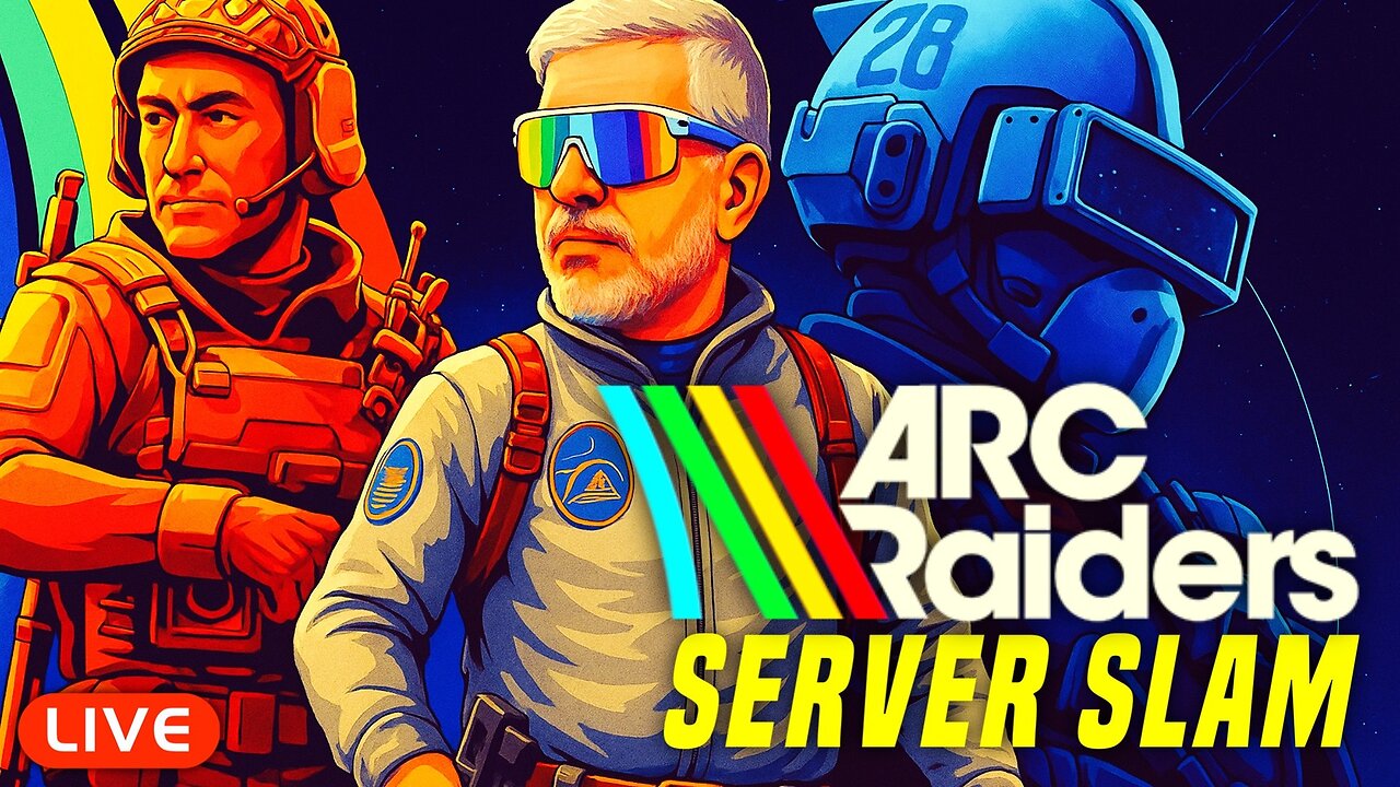🔴LIVE - ARC RAIDERS SERVER SLAM TEST! FOXCHAT DBL XP!