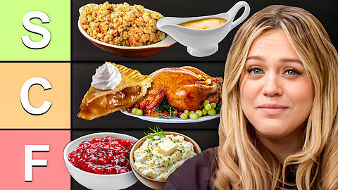 Thanksgiving Food TIER LIST: Ranking Every Classic Dish from Elite to Trash