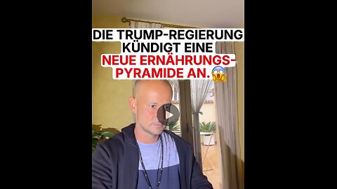 Die Trump-Regierung kündigt eine neue Ernährungspyramide an. o9.o1.2026 Detox&Selbstheilung