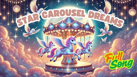 Star Carousel Dreams | Gentle Lullaby to Help Kids Sleep Peacefully 🌙