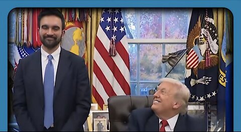 Trump SWOONS Over Zohran in Surreal Oval Office Presser