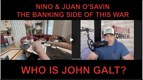 NINO W/ Juan O'Savin "Tariff & Bank Wars Escalating - Biden To Be Impeached?" WHO IS John Galt?