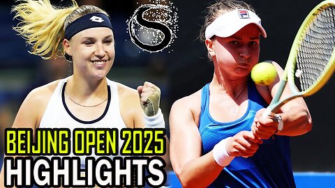 Barbora Krejcikova vs Anna Blinkova Round 1 | Beijing Open 2025