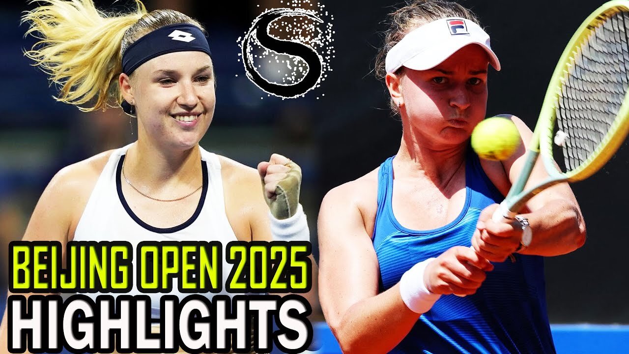Barbora Krejcikova vs Anna Blinkova Round 1 | Beijing Open 2025