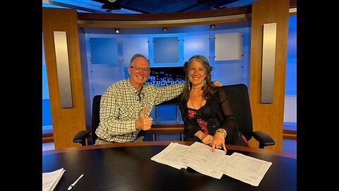 Control Room NEW! May 28, 2025 Joe Pecevich with Awesome Award-Winning Amy Troup