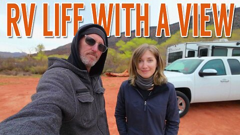 Full-Time 5th Wheel Living Near Zion National Park | Free Campsites & Cozy Cooking