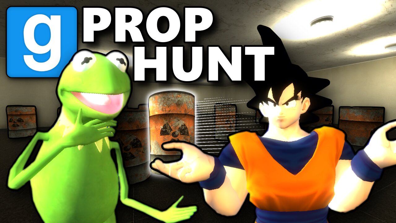 Goku The Prop Hunt Detective! - Gmod Prop Hunt
