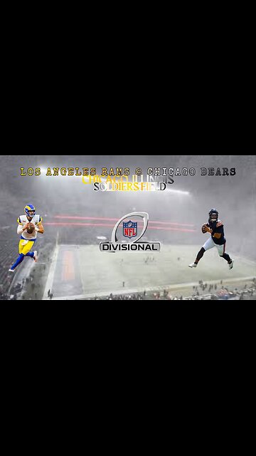 Los Angeles Rams @ Chicago Bears Divisional Round #nflplayoffs #calebwilliams #matthewstafford