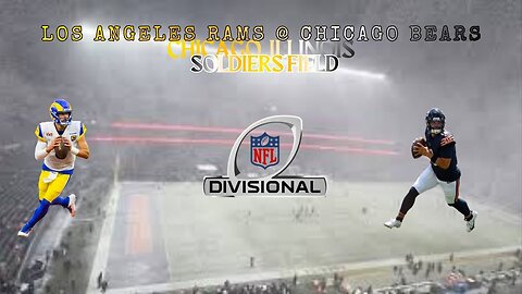 Los Angeles Rams @ Chicago Bears Divisional Round #nflplayoffs #calebwilliams #matthewstafford