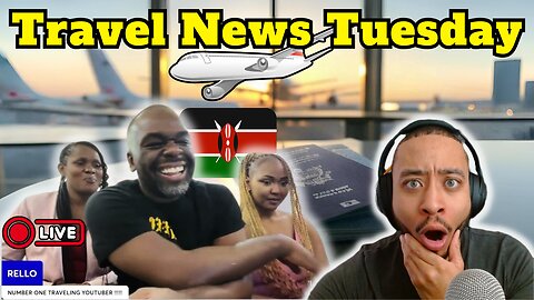 Tuesday Travel News - Passport Bro Crashes Out In Kenya! / Touchless TSA PreCheck
