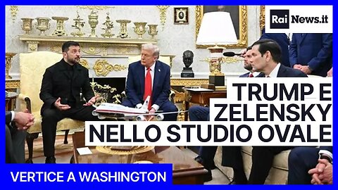 NOTIZIE DAL MONDO Trump-Zelensky,la conferenza stampa nello Studio Ovale della White House a Washington,USA del 18 agosto 2025 residenza del 47mo Presidente USA Donald Trump,toglierò i voti via posta ha dichiarato...INTEGRALE SUB ITA