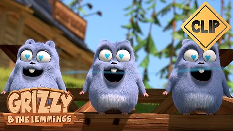Grizzy has an irresistible perfume ! -Grizzy & the Lemmings