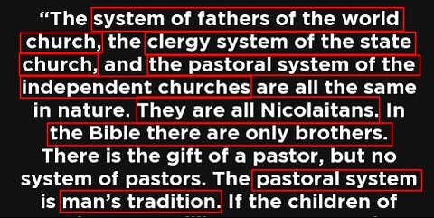 Did the Nicolaitans "conquer the laity by their hierarchy"?!