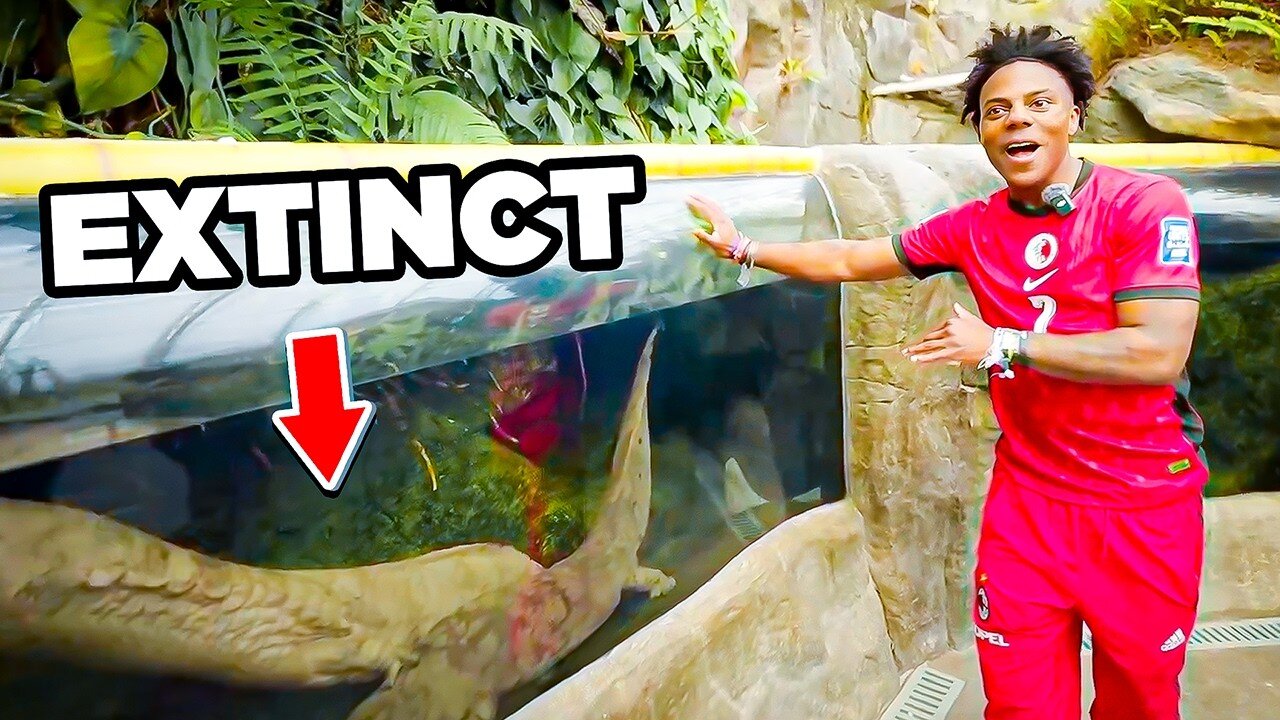iShowSpeed visits Chinese Zoo!