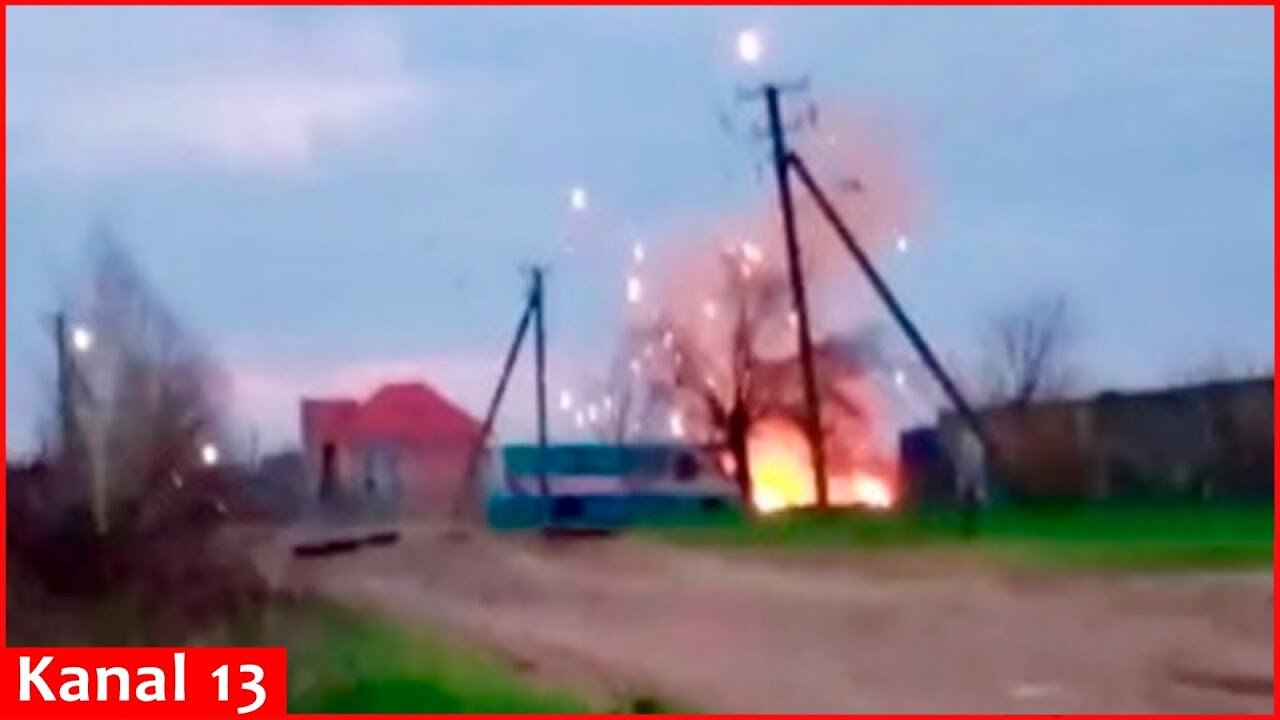 Minibus with Kadyrovites on board is detonated in Melitopol： All Akhmat fighters are destroyed