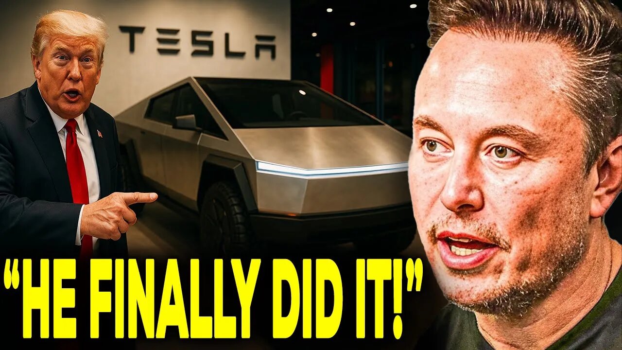 Elon Musk In SHOCK After Donald Trump Decided Which Tesla To Buy & It BOOSTS Tesla Stocks!