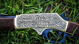 Deep Engraved Henry USA 360 Buckhammer Lever Action Rifle